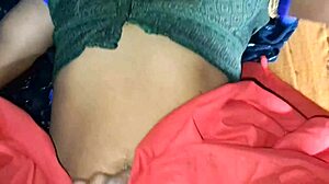 Desi wife engages in best bed sex with anal finger assfucking deepthroat dirty talk and hairy pussy fingering