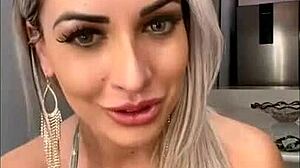 Can You Resist This Hot Blonde's Tempting Curves?