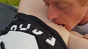 Foot job and pussy gushing!