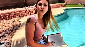 Busted jerking off like a pervert with joi instructions!