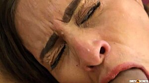 she sucks her husband's brother's big cock after a big scare