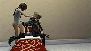 Watch the cuckold action in Sims 4!