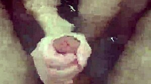 Bath Handjob Ends with Hot Underwater Cumshot