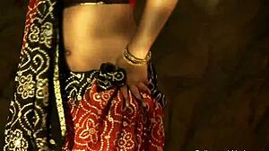 Dreamy Indian Beauty Seduces with Pure Teasing Undressing