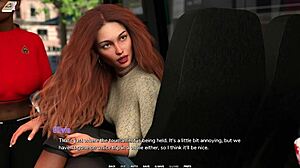 Hot Emo Girl Gives Handjob on Public Bus in Taboo University 3D