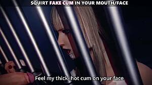 prison guards train your throat on duty oral femdom joi