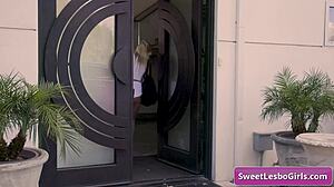 sexy big tit blonde lesbians feel deep foot pleasure fully naked