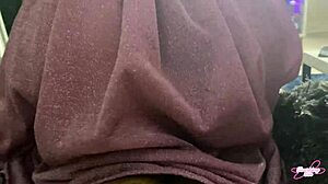 i slide her panties aside for rough doggystyle fuck