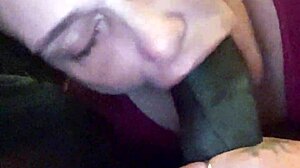 Making my big guy happy with deepthroat