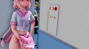 Watch Astolfo cum with his big cock?