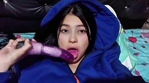 hot babysitter with huge tits craved my cock