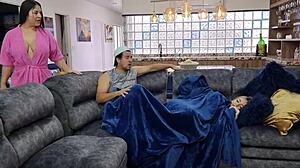 My Stepmother Teaches Me How To Fuck My Boyfriend Intensely.