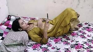 hot porn video of real desi couple having romantic sex after marriage