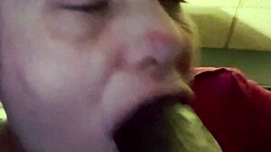 Making my big guy happy with deepthroat