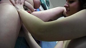 Arabelle Raphael And Lover In Suggestive Lesbian Play With Toys