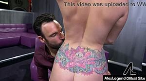 Crystal taylor makes alex legend cum hard on her mature twat