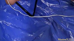 Maxine X Plays With Herself In The Living Room