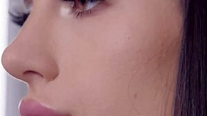 lovely kama oxi shows horny side after photoshoot, fucking backstage