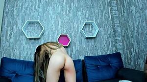 Young Teen Boldly Exposes Naked Body in Outdoor European Public Setting