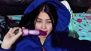 hot babysitter with huge tits craved my cock