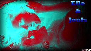 Blonde and Brunette Enjoy Dildo Play in Shower