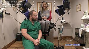 Dr. Tampa's backstage cash session with teen Kalani Luana in Florida