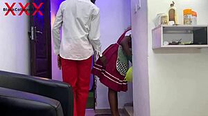 School Hostel Sex: Student Slut Before Meal