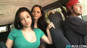 Spanish Babes Abella Anderson and Ava Addams in Wild Orgy