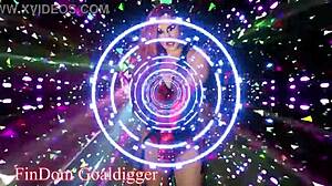 Become slut girl in bimbo costumes crossdressing fantasy fucking rabbit toy