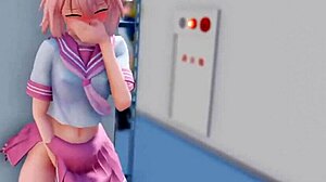 Watch Astolfo cum with his big cock?