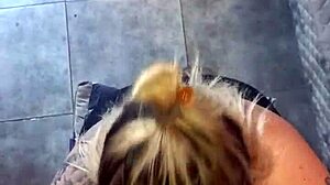 Blowjob Championship: Intense Emotions in a Sloppy, Cum-Covered Facial Battle with a Curvy Latina Goddess