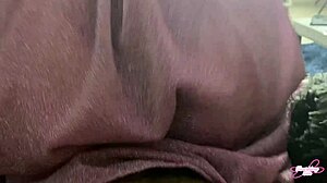 i slide her panties aside for rough doggystyle fuck