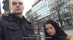 Hunt4K Cuckold Watches Girlfriend Cum with Rich Stranger