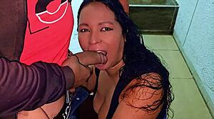 Fucking With The Bill Collector My Cuckold Husband Didnt Leave Me Any Money I Pay The Fee By Getting Fucked By The Guy I Suck His Cock And We Fuck Me In My Family Bed Milf Hotwife Latina