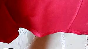 Gretala Pissing On Feet In Balloon Fetish