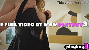 Kimmy Granger, Big-Ass Brunette MILF Model, Strips and Shows Curvy Body Outdoors