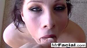 gag her throat deep and watch that smile light up, begging for more cumshots