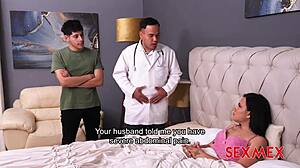 I watched nekita in front of her husband.