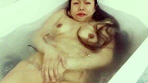 Hot Relaxing Shower Masturbation Until Cum in POV