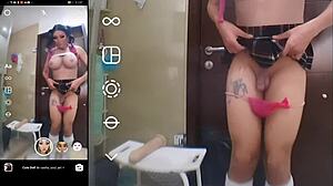 Futanari trap, are you trying those big tits filters on me?