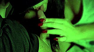 stepsister says she makes a wonderful blowjob on my dick at home