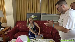 Luna Lips Gangbang Pregnant Pussy Fucked by Many Horny Hung Cocks