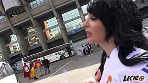 a day with pornstar amandax and her big tits and hairy pussy