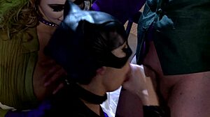 Batman Porn Orgy with Big Cocks and Tits