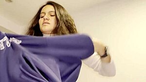 My Best Friend's Wife Masturbates Intensely While I Watch.