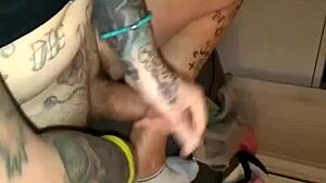 Watch This Transsexual Deliver A Money Shot For Cash!