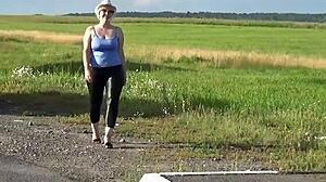 Big Ass In Leather Leggings