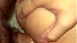 Friend Fucks Wife's Ass and Cums Inside!