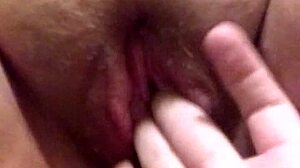 Chubby lesbian chats while relaxing