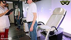 Doctor Shocks Patient's Erection with Electricity Part 3